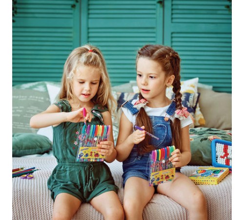 Ручки гелевые ЮНЛАНДИЯ, НАБОР 12 ЦВЕТОВ, корпус с печатью, узел 0,5 мм, линия письма 0,35 мм, 142800