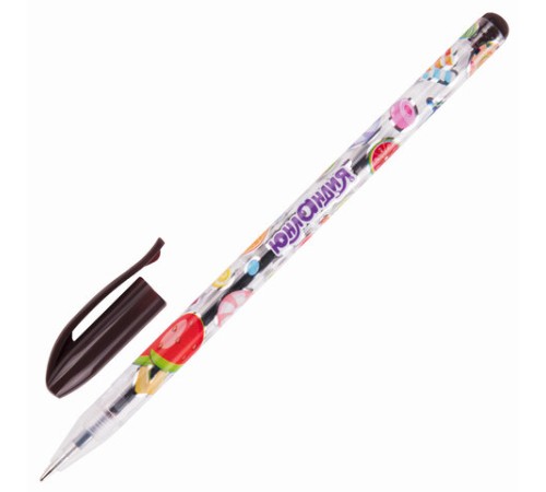 Ручки гелевые ЮНЛАНДИЯ, НАБОР 12 ЦВЕТОВ, корпус с печатью, узел 0,5 мм, линия письма 0,35 мм, 142800