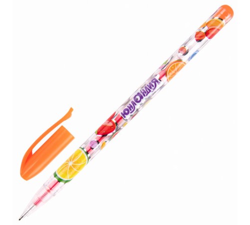 Ручки гелевые ЮНЛАНДИЯ, НАБОР 12 ЦВЕТОВ, корпус с печатью, узел 0,5 мм, линия письма 0,35 мм, 142800