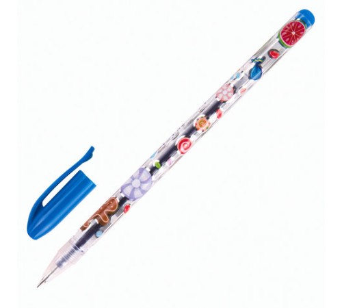 Ручки гелевые ЮНЛАНДИЯ, НАБОР 12 ЦВЕТОВ, корпус с печатью, узел 0,5 мм, линия письма 0,35 мм, 142800