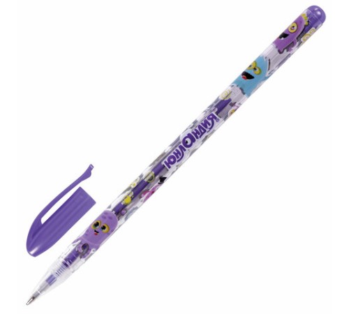 Ручки гелевые ЮНЛАНДИЯ, НАБОР 6 ЦВЕТОВ, МЕТАЛЛИК, с печатью, узел 0,7 мм, линия письма 0,5 мм, 142801