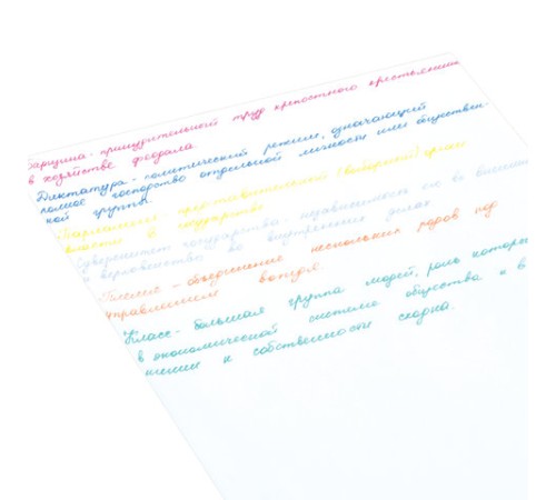 Ручки гелевые ЮНЛАНДИЯ, НАБОР 6 ЦВЕТОВ, БЛЕСТКИ, корпус с печатью, узел 0,7 мм, линия письма 0,5 мм, 142802