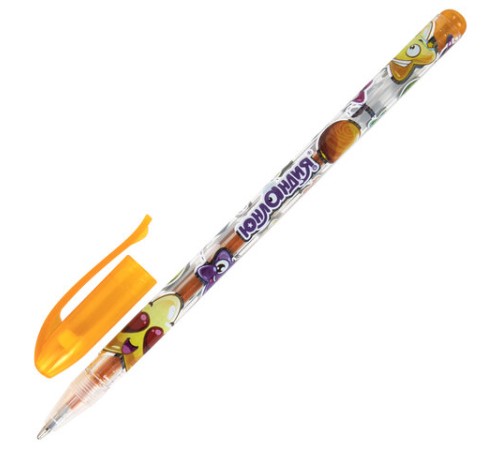 Ручки гелевые ЮНЛАНДИЯ, НАБОР 12 ЦВЕТОВ, БЛЕСТКИ, корпус с печатью, узел 0,7 мм, линия письма 0,5 мм, 142805