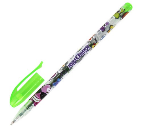 Ручки гелевые ЮНЛАНДИЯ, НАБОР 12 ЦВЕТОВ, БЛЕСТКИ, корпус с печатью, узел 0,7 мм, линия письма 0,5 мм, 142805