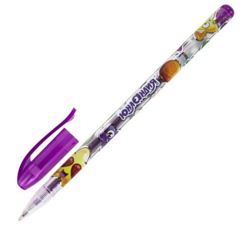 Ручки гелевые ЮНЛАНДИЯ, НАБОР 12 ЦВЕТОВ, БЛЕСТКИ, корпус с печатью, узел 0,7 мм, линия письма 0,5 мм, 142805