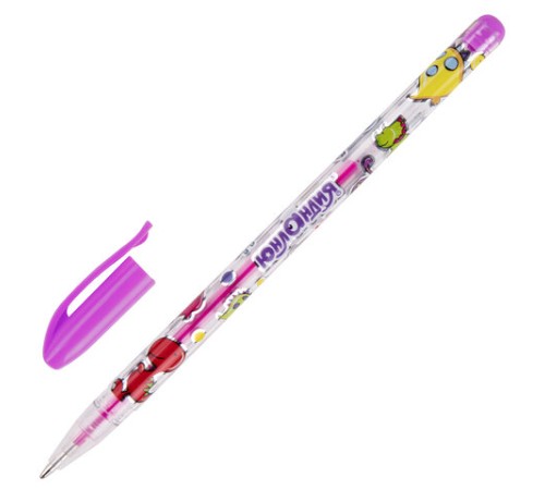 Ручки гелевые ЮНЛАНДИЯ, НАБОР 12 ЦВЕТОВ, НЕОН, корпус с печатью, узел 0,7 мм, линия письма 0,5 мм, 142806