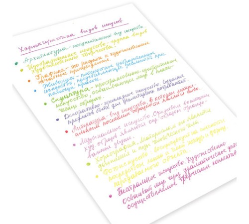 Ручки гелевые ЮНЛАНДИЯ, НАБОР 12 ЦВЕТОВ, НЕОН, корпус с печатью, узел 0,7 мм, линия письма 0,5 мм, 142806