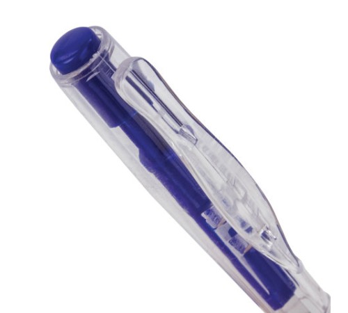 Ручка шариковая автоматическая с грипом STAFF 