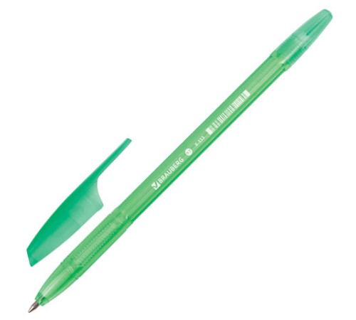 Ручка шариковая BRAUBERG "X-333" NEON, СИНЯЯ, корпус тонированный ассорти, узел 0,7 мм, линия письма 0,35 мм, 142829 Ручка шариковая BRAUBERG "X-333" NEON, СИНЯЯ, корпус тонированный ассорти, узел 0,7 мм, линия письма 0,35 мм, 142829