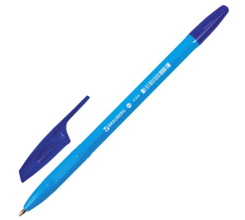 Ручка шариковая BRAUBERG "X-333" NEON SOLID, СИНЯЯ, корпус ассорти, узел 0,7 мм, линия письма 0,35 мм, 142831 Ручка шариковая BRAUBERG "X-333" NEON SOLID, СИНЯЯ, корпус ассорти, узел 0,7 мм, линия письма 0,35 мм, 142831