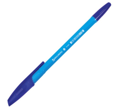 Ручка шариковая BRAUBERG "X-333" NEON SOLID, СИНЯЯ, корпус ассорти, узел 0,7 мм, линия письма 0,35 мм, 142831 Ручка шариковая BRAUBERG "X-333" NEON SOLID, СИНЯЯ, корпус ассорти, узел 0,7 мм, линия письма 0,35 мм, 142831