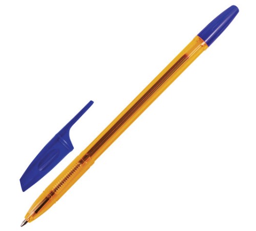 Ручка шариковая BRAUBERG "X-333" AMBER, СИНЯЯ, корпус тонированный оранжевый, узел 0,7 мм, линия письма 0,35 мм, 142832 Ручка шариковая BRAUBERG "X-333" AMBER, СИНЯЯ, корпус тонированный оранжевый, узел 0,7 мм, линия письма 0,35 мм, 142832