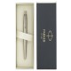 Ручка гелевая PARKER "Jotter Stainless Steel CT", корпус серебристый, детали из нержавеющей стали, черная, 2020646