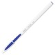 Ручка шариковая BIC "Cristal UP", СИНЯЯ, корпус белый, узел 1,2 мм, линия письма 0,35 мм, 949879