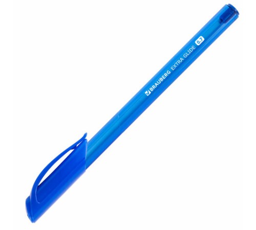 Ручка шариковая масляная BRAUBERG "Extra Glide Tone", СИНЯЯ, трехгранная, узел 0,7 мм, линия письма 0,35 мм, 142924 Ручка шариковая масляная BRAUBERG "Extra Glide Tone", СИНЯЯ, трехгранная, узел 0,7 мм, линия письма 0,35 мм, 142924