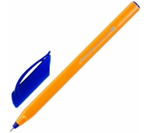Ручка шариковая масляная BRAUBERG "Extra Glide Orange", СИНЯЯ, трехгранная, узел 0,7 мм, линия письма 0,35 мм, 142925 Ручка шариковая масляная BRAUBERG "Extra Glide Orange", СИНЯЯ, трехгранная, узел 0,7 мм, линия письма 0,35 мм, 142925