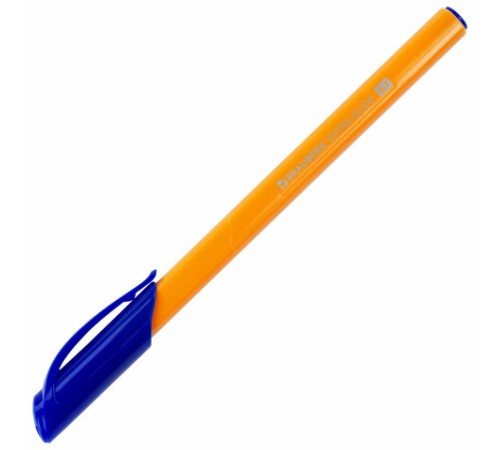 Ручка шариковая масляная BRAUBERG "Extra Glide Orange", СИНЯЯ, трехгранная, узел 0,7 мм, линия письма 0,35 мм, 142925 Ручка шариковая масляная BRAUBERG "Extra Glide Orange", СИНЯЯ, трехгранная, узел 0,7 мм, линия письма 0,35 мм, 142925