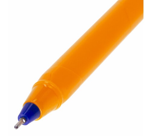 Ручка шариковая масляная BRAUBERG "Extra Glide Orange", СИНЯЯ, трехгранная, узел 0,7 мм, линия письма 0,35 мм, 142925 Ручка шариковая масляная BRAUBERG "Extra Glide Orange", СИНЯЯ, трехгранная, узел 0,7 мм, линия письма 0,35 мм, 142925
