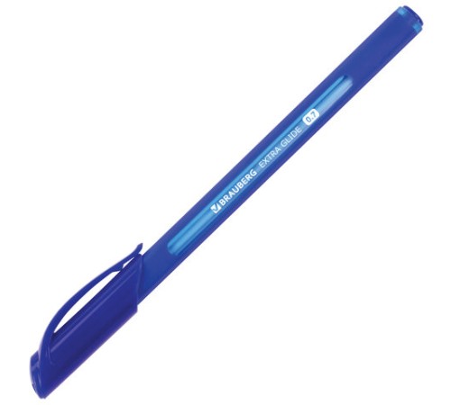 Ручка шариковая масляная BRAUBERG "Extra Glide Soft Blue", СИНЯЯ, узел 0,7 мм, линия письма 0,35 мм, 142926 Ручка шариковая масляная BRAUBERG "Extra Glide Soft Blue", СИНЯЯ, узел 0,7 мм, линия письма 0,35 мм, 142926