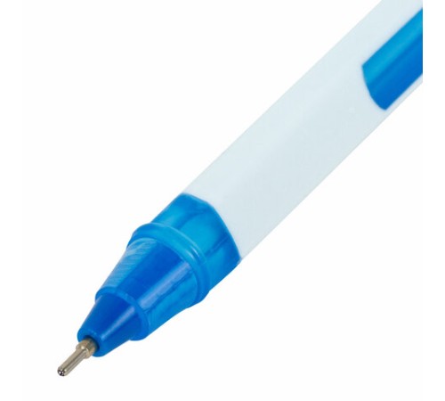 Ручка шариковая масляная BRAUBERG "Extra Glide Soft White", СИНЯЯ, узел 0,7 мм, линия письма 0,35 мм, 142927 Ручка шариковая масляная BRAUBERG "Extra Glide Soft White", СИНЯЯ, узел 0,7 мм, линия письма 0,35 мм, 142927