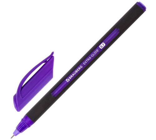 Ручка шариковая масляная BRAUBERG "Extra Glide Soft Color", СИНЯЯ, узел 0,7 мм, линия письма 0,35 мм, 142928 Ручка шариковая масляная BRAUBERG "Extra Glide Soft Color", СИНЯЯ, узел 0,7 мм, линия письма 0,35 мм, 142928