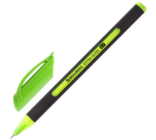 Ручка шариковая масляная BRAUBERG "Extra Glide Soft Color", СИНЯЯ, узел 0,7 мм, линия письма 0,35 мм, 142928 Ручка шариковая масляная BRAUBERG "Extra Glide Soft Color", СИНЯЯ, узел 0,7 мм, линия письма 0,35 мм, 142928