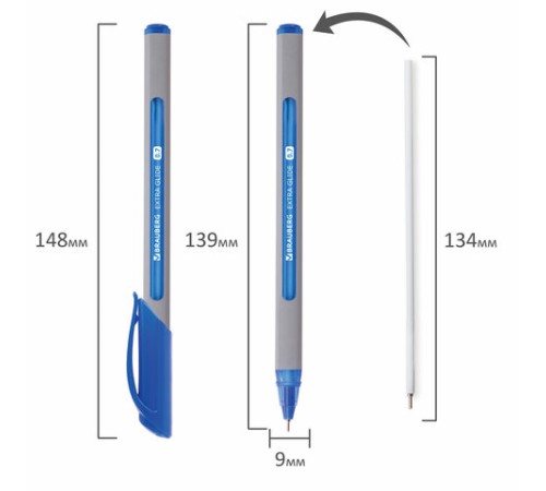 Ручка шариковая масляная BRAUBERG 