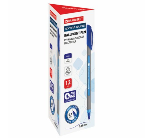 Ручка шариковая масляная BRAUBERG 