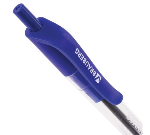 Ручка шариковая масляная автоматическая BRAUBERG 