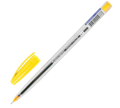 Ручка шариковая масляная BRAUBERG "Frost Color", СИНЯЯ, ассорти, узел 0,6 мм, линия письма 0,3 мм, 142935 Ручка шариковая масляная BRAUBERG "Frost Color", СИНЯЯ, ассорти, узел 0,6 мм, линия письма 0,3 мм, 142935