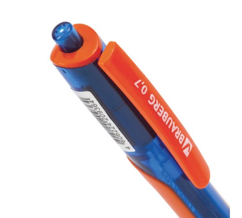 Ручка шариковая масляная автоматическая BRAUBERG 