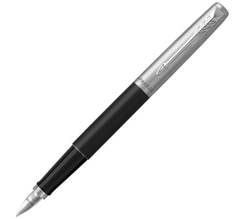 Ручка перьевая PARKER "Jotter Bond Street Black CT", черный, детали нержавеющая сталь, синяя, 2030947 Ручка перьевая PARKER "Jotter Bond Street Black CT", черный, детали нержавеющая сталь, синяя, 2030947