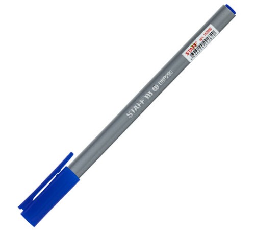 Ручка шариковая масляная STAFF "EVERYDAY" OBP-290, СИНЯЯ, трехгранная, узел 0,7 мм, линия письма 0,35 мм, 142996 Ручка шариковая масляная STAFF "EVERYDAY" OBP-290, СИНЯЯ, трехгранная, узел 0,7 мм, линия письма 0,35 мм, 142996