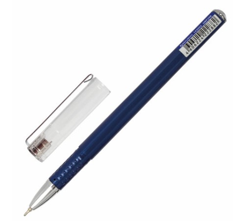 Ручка шариковая масляная BRAUBERG "Oxet", СИНЯЯ, корпус синий, игольчатый узел 0,7 мм, линия письма 0,35 мм, 143002 Ручка шариковая масляная BRAUBERG "Oxet", СИНЯЯ, корпус синий, игольчатый узел 0,7 мм, линия письма 0,35 мм, 143002