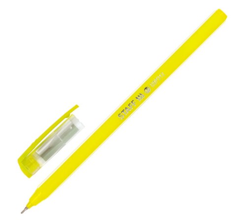 Ручка шариковая масляная STAFF Basic "OBP-312", СИНЯЯ, корпус ассорти, узел 0,7 мм, линия письма 0,35 мм, 143012 Ручка шариковая масляная STAFF Basic "OBP-312", СИНЯЯ, корпус ассорти, узел 0,7 мм, линия письма 0,35 мм, 143012