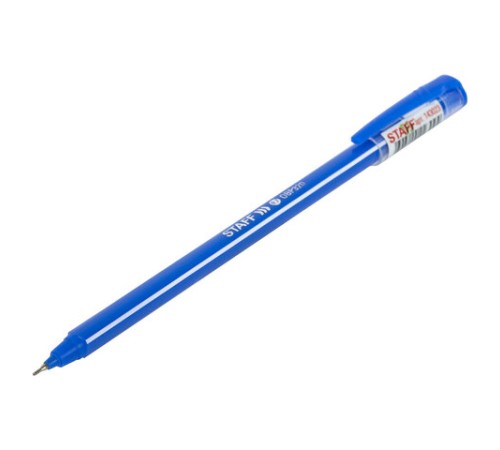 Ручка шариковая масляная STAFF Basic "OBP-320", СИНЯЯ, корпус голубой, узел 0,7 мм, линия письма 0,35 мм, 143023 Ручка шариковая масляная STAFF Basic "OBP-320", СИНЯЯ, корпус голубой, узел 0,7 мм, линия письма 0,35 мм, 143023