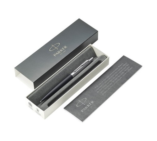 Ручка шариковая PARKER "Jotter XL", УТОЛЩЕННЫЙ корпус, черный матовый лак, детали из нержавеющей стали, синяя, 2068358 Ручка шариковая PARKER "Jotter XL", УТОЛЩЕННЫЙ корпус, черный матовый лак, детали из нержавеющей стали, синяя, 2068358