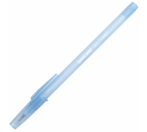 Ручка шариковая ОФИСМАГ i-STICK, СИНЯЯ, пишущий узел 0,7 мм, линия письма 0,35 мм, 143227, BP228 Ручка шариковая ОФИСМАГ i-STICK, СИНЯЯ, пишущий узел 0,7 мм, линия письма 0,35 мм, 143227, BP228