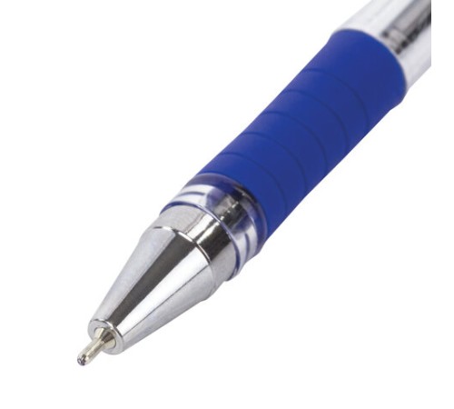 Ручка шариковая масляная с грипом BRAUBERG "Model-XL" ORIGINAL, СИНЯЯ, узел 0,7 мм, линия письма 0,35 мм, 143242 Ручка шариковая масляная с грипом BRAUBERG "Model-XL" ORIGINAL, СИНЯЯ, узел 0,7 мм, линия письма 0,35 мм, 143242