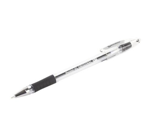 Ручка шариковая масляная с грипом BRAUBERG "Model-XL" ORIGINAL, ЧЕРНАЯ, узел 0,7 мм, линия письма 0,35 мм, 143243 Ручка шариковая масляная с грипом BRAUBERG "Model-XL" ORIGINAL, ЧЕРНАЯ, узел 0,7 мм, линия письма 0,35 мм, 143243