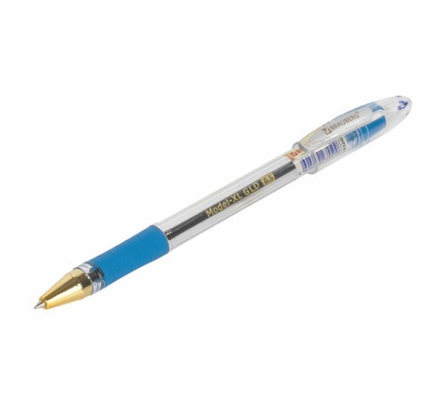 Ручка шариковая масляная с грипом BRAUBERG "Model-XL GLD", СИНЯЯ, узел 0,5 мм, линия письма 0,25 мм, 143245 Ручка шариковая масляная с грипом BRAUBERG "Model-XL GLD", СИНЯЯ, узел 0,5 мм, линия письма 0,25 мм, 143245