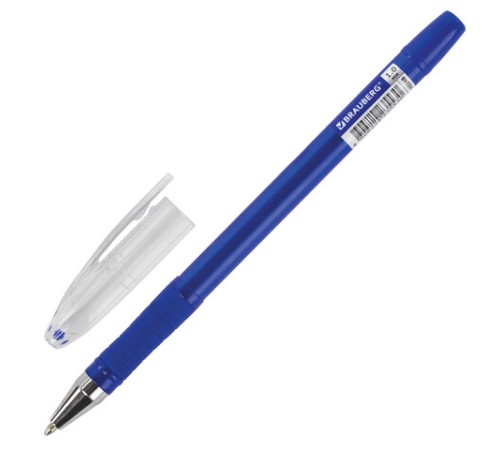 Ручка шариковая масляная с грипом BRAUBERG "Model-XL TONE", СИНЯЯ, узел 1,0 мм, линия письма 0,5 мм, 143248 Ручка шариковая масляная с грипом BRAUBERG "Model-XL TONE", СИНЯЯ, узел 1,0 мм, линия письма 0,5 мм, 143248