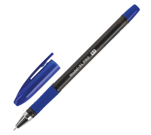 Ручка шариковая масляная с грипом BRAUBERG "Model-XL PRO", СИНЯЯ, узел 0,5 мм, линия письма 0,25 мм, 143249 Ручка шариковая масляная с грипом BRAUBERG "Model-XL PRO", СИНЯЯ, узел 0,5 мм, линия письма 0,25 мм, 143249