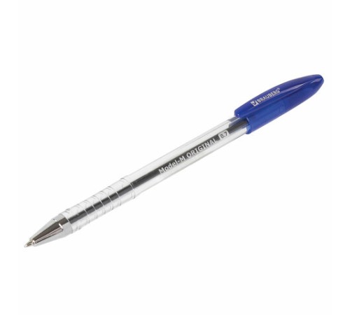 Ручка шариковая масляная BRAUBERG "Model-M" ORIGINAL, СИНЯЯ, узел 0,7 мм, линия письма 0,35 мм, 143250 Ручка шариковая масляная BRAUBERG "Model-M" ORIGINAL, СИНЯЯ, узел 0,7 мм, линия письма 0,35 мм, 143250