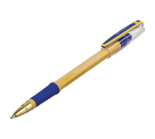 Ручка шариковая масляная с грипом BRAUBERG "i-Rite GT Vanilla", СИНЯЯ, корпус кремовый, узел 1 мм, 143304 Ручка шариковая масляная с грипом BRAUBERG "i-Rite GT Vanilla", СИНЯЯ, корпус кремовый, узел 1 мм, 143304