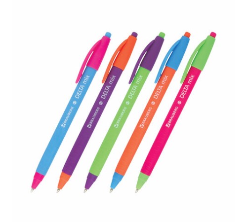 Ручка шариковая масляная автоматическая BRAUBERG 