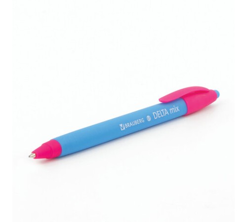 Ручка шариковая масляная автоматическая BRAUBERG 