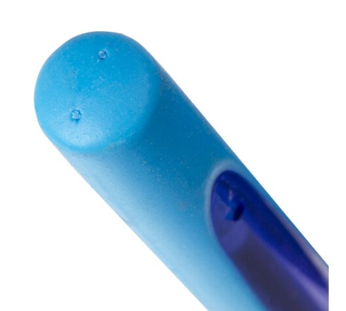 Ручка шариковая масляная BRAUBERG "BOMB GT Color", СИНЯЯ, прорезиненный корпус ассорти, узел 0,7 мм, линия письма 0,35 мм, 143346