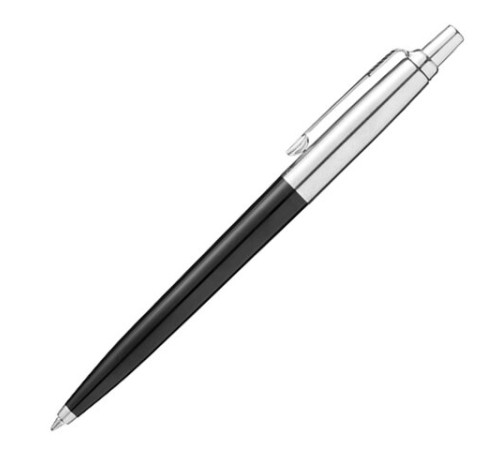 Ручка шариковая PARKER "Jotter Plastic CT", корпус черный, детали нержавеющая сталь, блистер, синяя, 2096873 Ручка шариковая PARKER "Jotter Plastic CT", корпус черный, детали нержавеющая сталь, блистер, синяя, 2096873