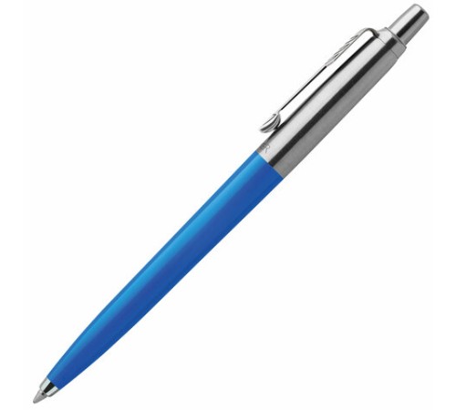 Ручка шариковая PARKER "Jotter Plastic CT", корпус синий, детали из нержавеющей стали, блистер, синяя, 2076052 Ручка шариковая PARKER "Jotter Plastic CT", корпус синий, детали из нержавеющей стали, блистер, синяя, 2076052